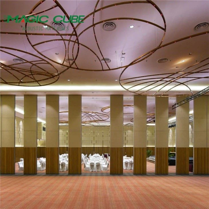 Sliding Wooden Partition Wall