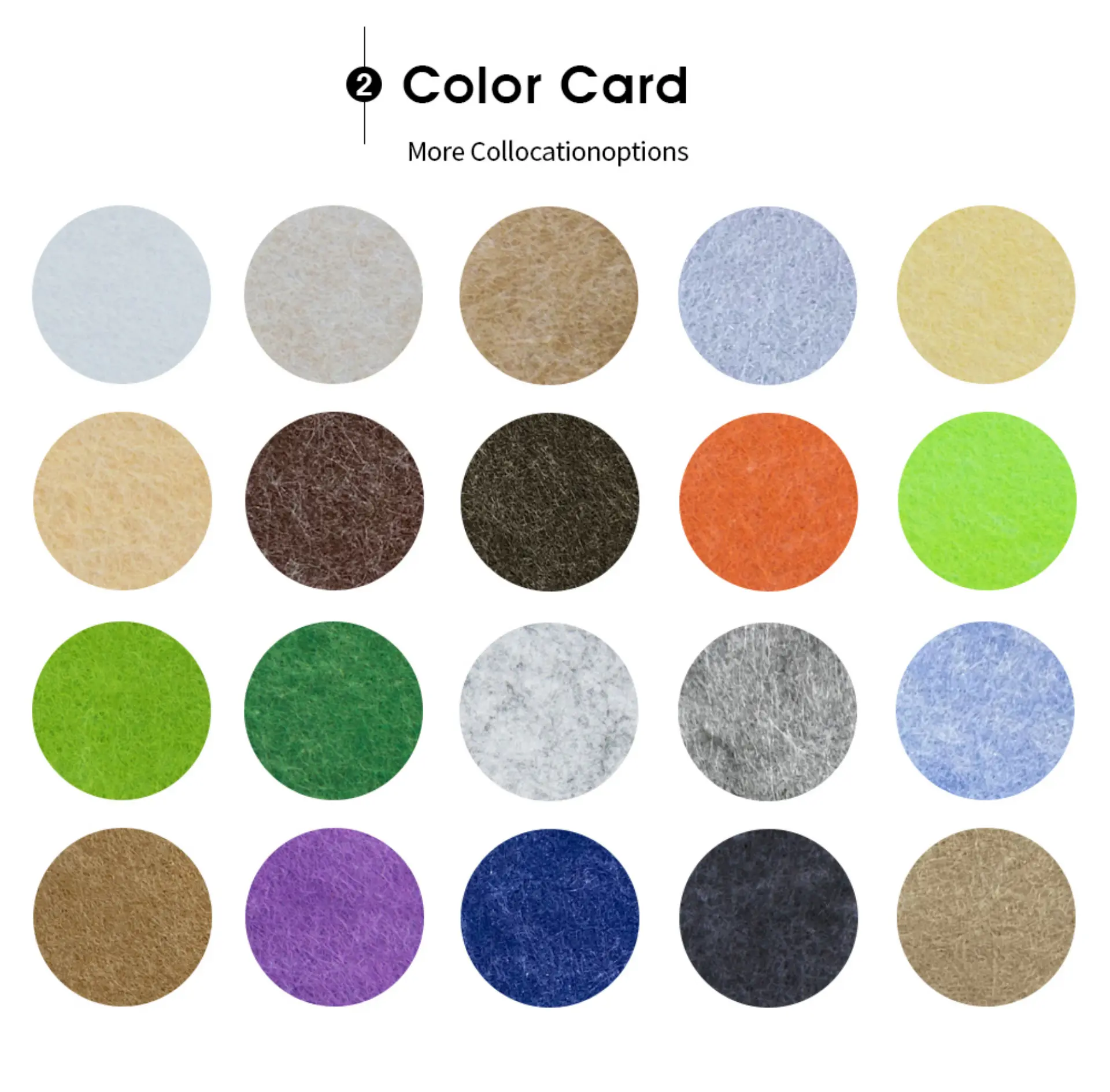 4polyester soundproof panels color